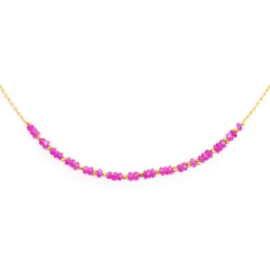 Pink Spinel Classic Necklace